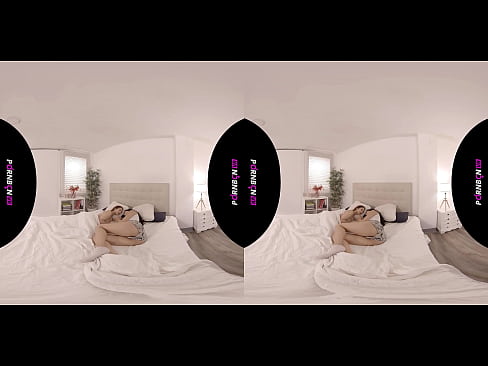 ❤️ PORNBCN VR Duo iuvenes lesbians corneum in 4K 180 excitant 3D Geneva Bellucci Katrina Moreno re vera virtuale apud nos